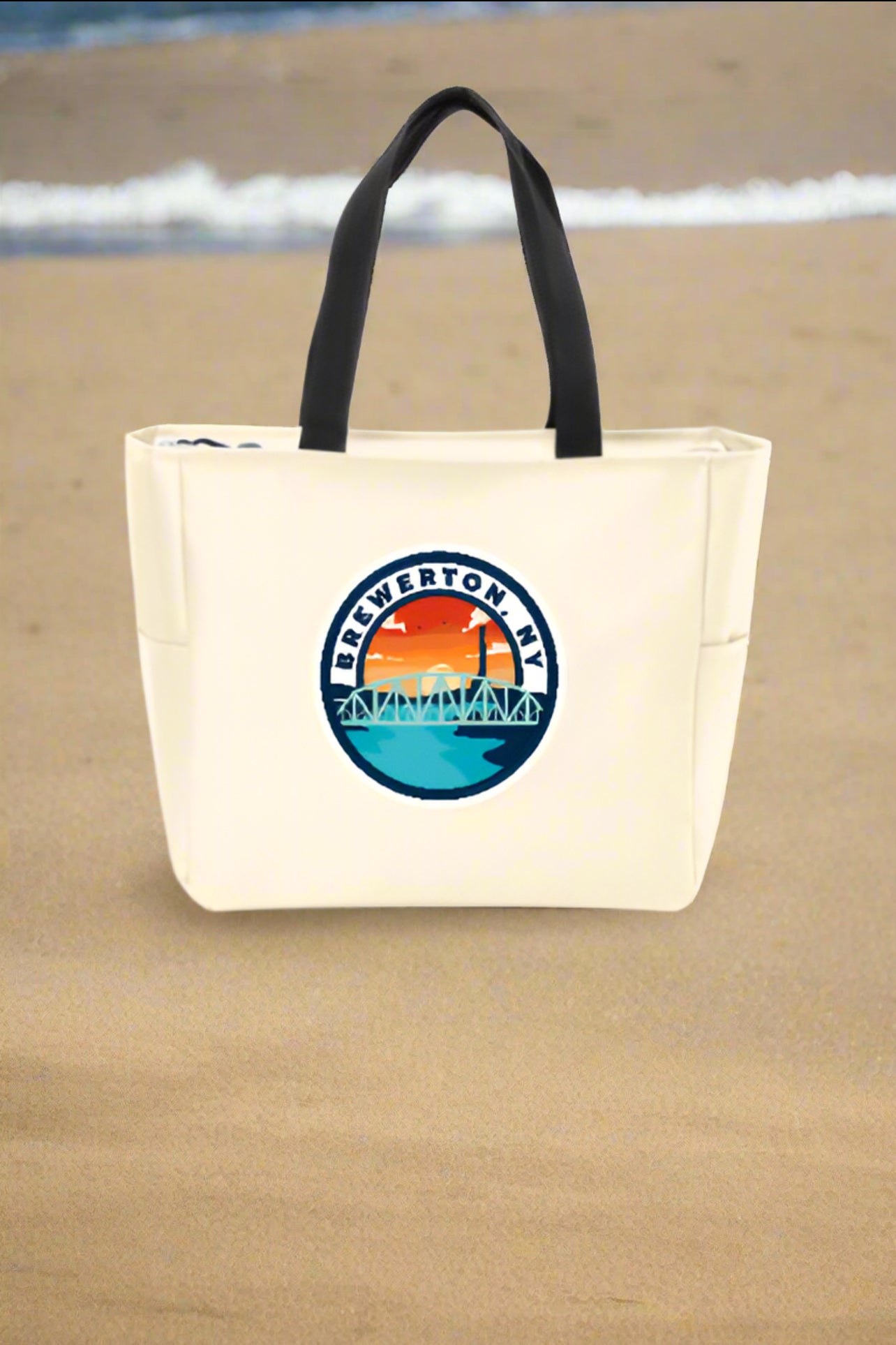 Canvas Zip Tote