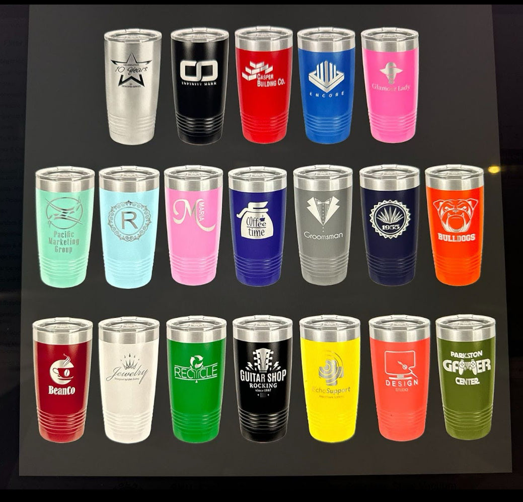 Polar Camel Engraved 20 oz Tumbler